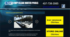 Desktop Screenshot of cwpoolsflorida.com
